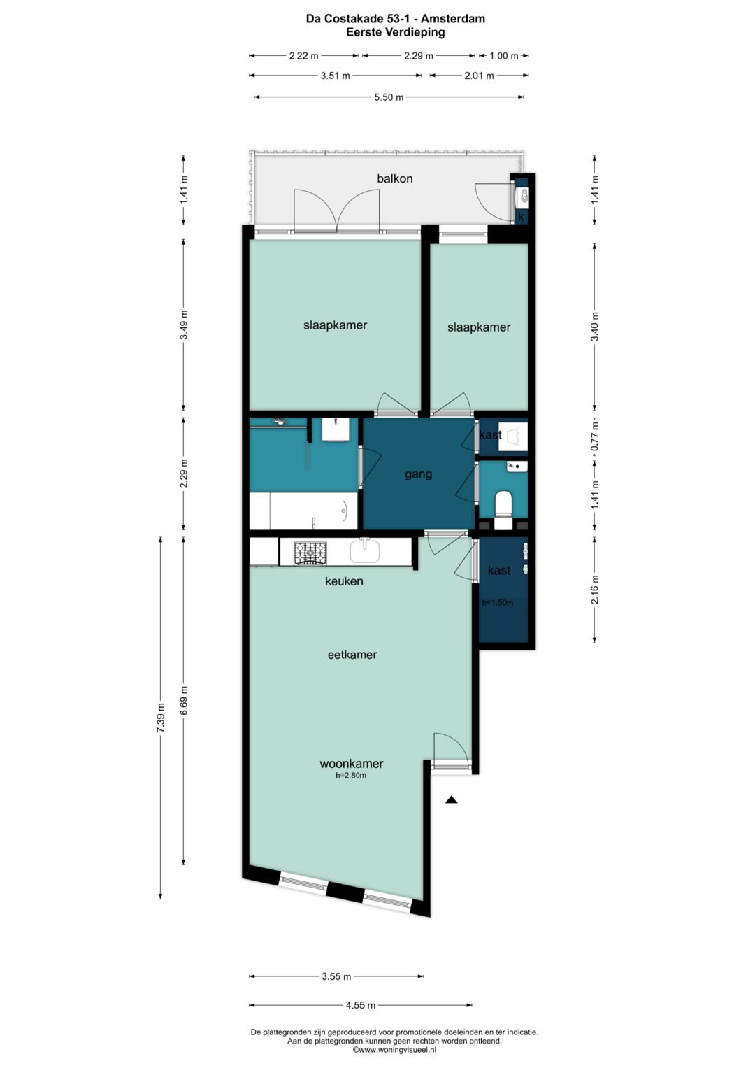 AMSTERDAM Da Costakade 53-1image 26