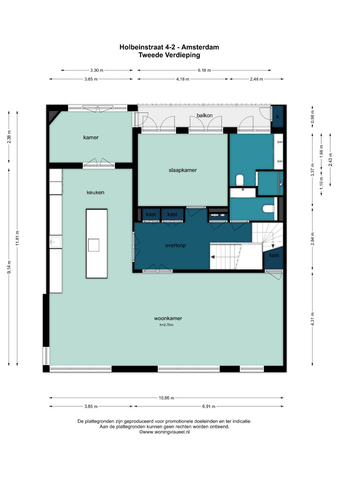 AMSTERDAM Holbeinstraat 4-2image 70