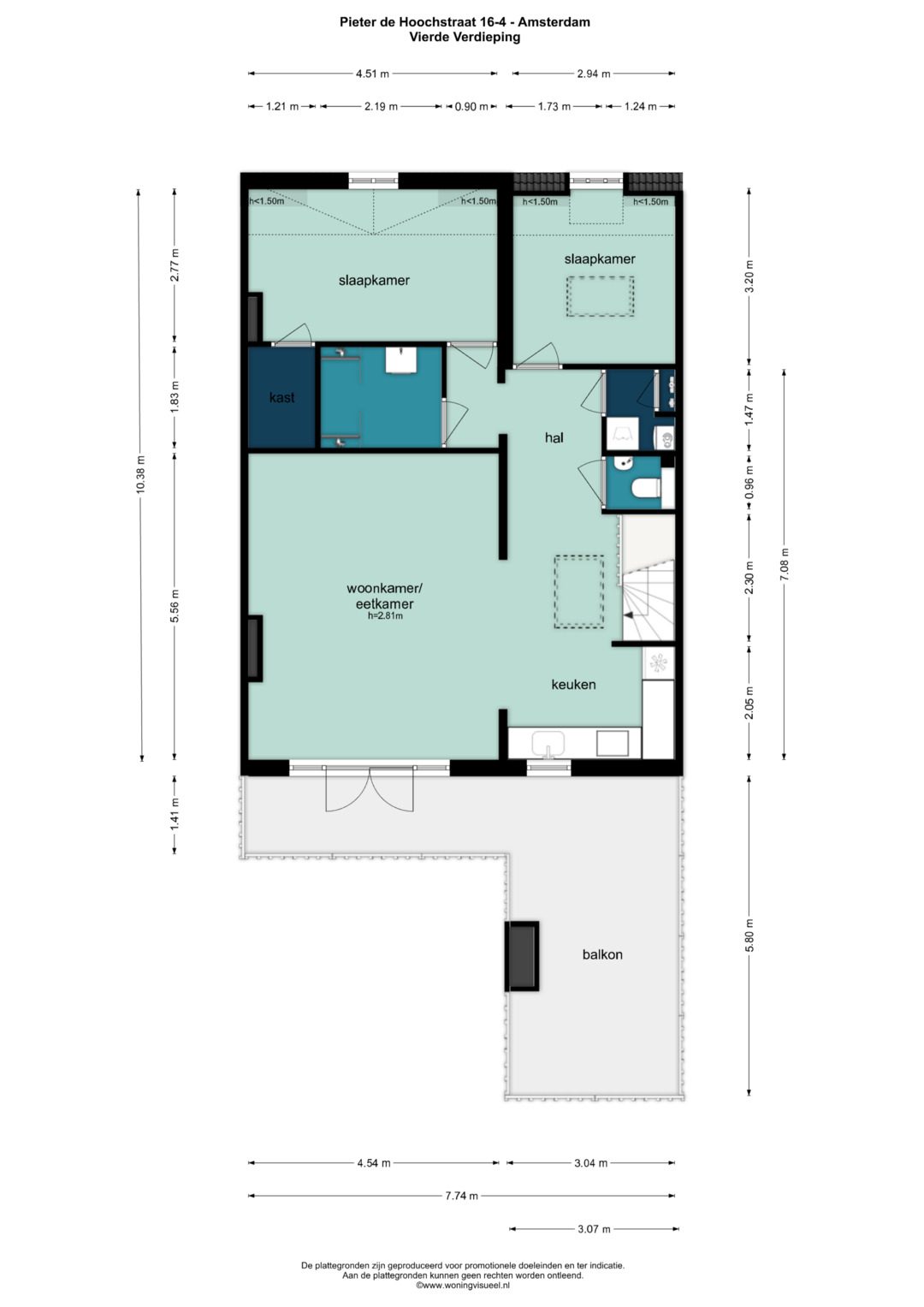 AMSTERDAM Pieter de Hoochstraat 16-4image 23