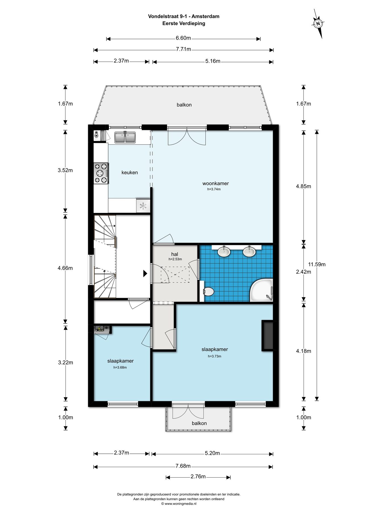 AMSTERDAM Vondelstraat 9-1image 27