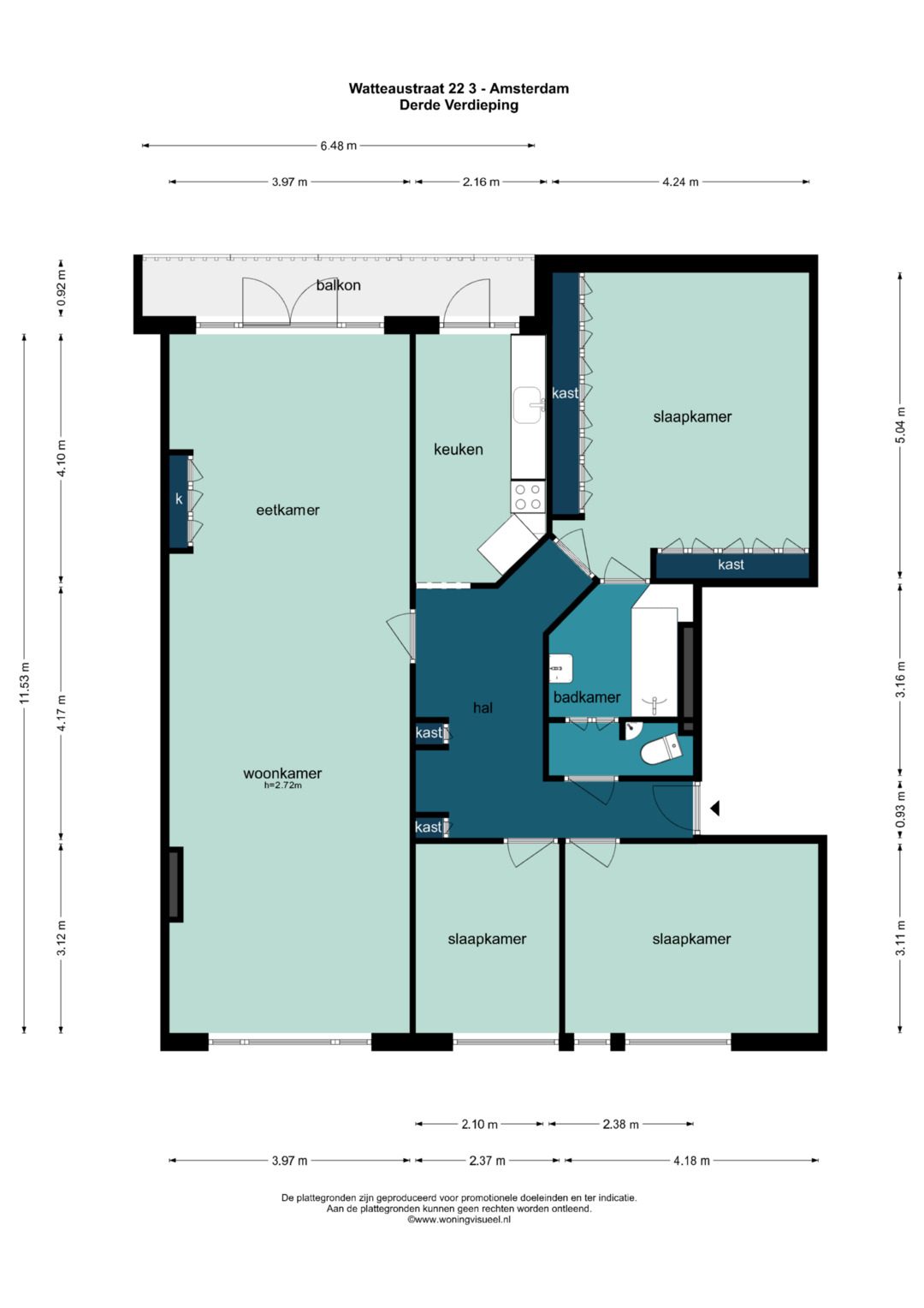 AMSTERDAM Watteaustraat 22-3image 29